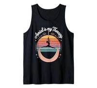 Aerial is My Therapy Yoga Silhouette Tank Top
