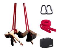 Aerial Loop Straps 6ft Bodyloops 2m Soft Velvet Covering 1 pair Heavy-Duty for Aerial Circus Dance