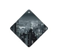 Aerial Night Of View Hong Kong Printing Fashion Car Air Freshener Cards 10 Pcs Car Scented Hanging Sheets