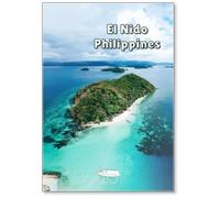Aerial of Beautiful El Nido, Palawan, Philippines, Fridge Magnet