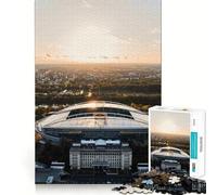 Aerial Rb Leipzig Stadium 1000-piece Jigsaw Puzzles Stress Relief Play High Def Print Family Enjoyable Birthday Present (38x52cm)
