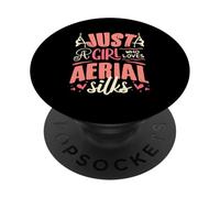 Aerial Silk Aerialist Acrobatics Aerial Silks Aerialist PopSockets Adhesive PopGrip