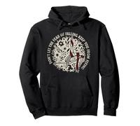 Aerial Silk Aerialist Skeleton Fear Of Falling Pullover Hoodie