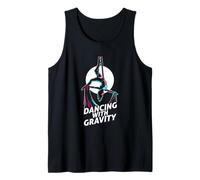 Aerial Silk Artist Aerialist Woman Dancing with Gravity Tank Top