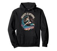 Aerial Silks Acrobat Aerialist Circus Gravity is Optional Pullover Hoodie