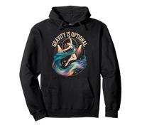 Aerial Silks Acrobat Aerialist Circus Gravity is Optional Pullover Hoodie
