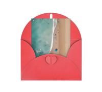 Aerial View Of The Beach Greeting Card, 4x6 Inch With Envelope, &Suitable For Birthdays, Weddings, And Business Events.