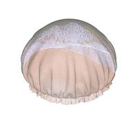 Aerial View of Tropical Beach Shower Caps Multi-Purpose Elastic Bath Cap Waterproof Hair Bonnet Caps for Spa/Salon/Home Use/Hotel/Travel