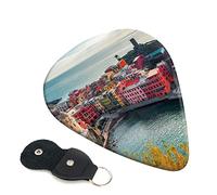 Aerial View of Vernazza Printed Guitar pick Guitar Plectrums for Acoustic Guitar Electric Guitar Bass Guitar - Guitar Accessories - 6 Pack 0.46mm