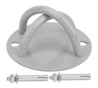 Aerial Yoga Anchor, Suspension Trainer Wall Mount Suspension Ceiling Hoop Hanging Plate Trainer Bracket Resistance Band Anchor Stainless Steel Strength Training for Fitness Swing Battle Ropes Gym Home