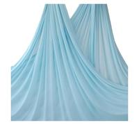 Aerial Yoga Hammock 5m Aerial Yoga Hammock Fabric Yoga Swing Aerial Silks Anti-Gravity Body Building Fitness For GYM Home Outdoor Pilates Yoga Belt(Light blue)