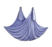 Aerial Yoga Hammock Aerial Yoga hammock Fabric Flying Pilates Swing Silk Anti-Gravity Traction Device Fitness Home Gym(BLUE2)