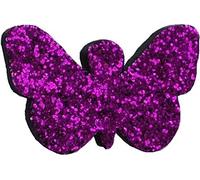 Aerialballs Electric Purple Glitter Butterfly Car Aerial Ball Antenna Topper (one P&P charge no matter how many items you buy from