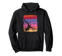 Aerialist Vintage Cloud Swing Kids Trapeze Pullover Hoodie