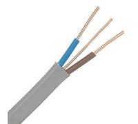 Aerials, Satellites and Cables 50m 1.5mm Twin and Earth Electrical Cable for Wiring Light Switches and Sockets