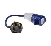 Aerials, Satellites and Cables Ltd Female Ceform Socket for Electric Hook Up Cable, Caravan Plug