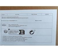 AeRko Alpine Car Logo Sticker Decal, 18x3CM, Reflective, Waterproof, Vinyl, Rectangular, Outdoor, Color: E