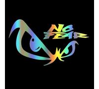 AeRko Decal Car No Fear of Car Stickers Vinyl Decals Decoration Bumper Removable Decal Window Laptop (Color : C, Size : 20cm)