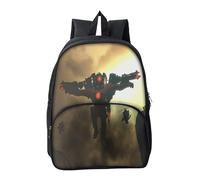 AeRko Skibidi Toilet Wiki Backpack Bags Casual Cameraman Travel Fashion Bag Rucksack Zip Packbag Daypacks Bag (Color : J)
