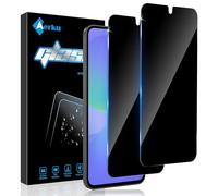 Aerku 2 Pieces Privacy Screen Protector Full Coverage for Samsung Galaxy A36/A56 5G, Anti Spy Tempered Glass Film, 9H Hardness Privacy Screen Protector