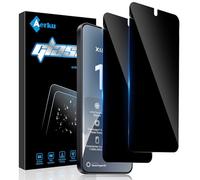 Aerku 2 Pieces Privacy Screen Protector Full Coverage for Xiaomi Mi 15 5G, Anti Spy Hardness 9H Tempered Glass Film, Privacy Screen Film