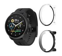 Aerku Hard Case with Screen Protector Compatible with Suunto RACE S, [Pack of 2] Full Protection Scratch-Resistant PC Protective Case, Black and Transparent
