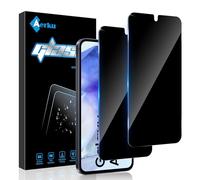 Aerku Pack of 2 Privacy Screen Full Screen Protector for Samsung Galaxy A55 5G for Tempered Glass, Privacy Protective Glass, 9H Hardness, Anti Fingerprints, Black Edge, Anti-Spy Tempered Glass Film