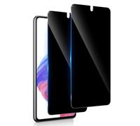 Aerku Pack of 2 Privacy Screen Protectors for Samsung Galaxy A53 5G for Tempered Glass, 9H Hardness Anti-Spy Protective Glass, Black Edge Privacy Tempered Glass Film, Anti Fingerprint Film