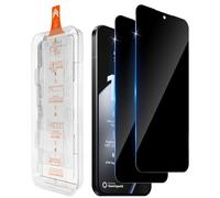 Aerku Pack of 2 Privacy Screen Protectors for Xiaomi 15T Pro/Xiaomi 15T for Tempered Glass, Bubble-Free Car Assembly, 9H Privacy Protective Glass, Anti Fingerprints, Anti-Spy Black Edge Tempered Glass