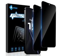 Aerku Pack of 2 Privacy Screen Protectors for Xiaomi Mi 15T/15T Pro 5G for Tempered Glass, Privacy Protective Glass, 9H Hardness, Anti Fingerprints, Black Edge, Anti-Spy Tempered Glass Film