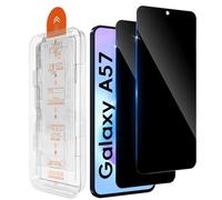 Aerku Privacy Screen Protector for Samsung Galaxy A57 5G for Tempered Glass, 9H Hardness, Scratch-Resistant, 28° Side Protection, 0.33 mm Ultra Thin Anti-Spy Film, Dust-Free, Quick Installation, No