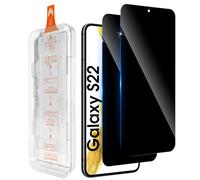 Aerku Privacy Screen Protector for Samsung Galaxy S22 5G for Tempered Glass, 9H Hardness, Scratch-Resistant, 28° Side Protection, 0.33 mm Ultra Thin Anti-Spy Film, Dust-Free, Quick Installation, No