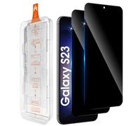 Aerku Privacy Screen Protector for Samsung Galaxy S23 5G for Tempered Glass, 28° Side Protection, 9H Hardness, Scratch-Resistant, 0.33 mm Ultra Thin Anti-Spy Film, Dust-Free, Quick Installation, No