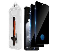 Aerku Privacy Screen Protector for Xiaomi 15T / 15T Pro 5G for Tempered Glass, Pack of 2 [Car Installation] Privacy Screen Protector Anti-Spy Film, Privacy Protective Glass Extremely Scratch-Resistant