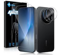 Aerku Screen Protector for Honor Magic8/Magic 8 5G for Tempered Glass, 2 Pieces Protective Glass and 2 Pieces Camera Protection, 9H Hardness 0.33 mm Ultra Clear Film, Anti-Bubble, Anti-Scratch Screen