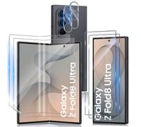 Aerku Screen Protector for Samsung Galaxy Z Fold 8 Ultra for Tempered Glass, Pack of 2 Protective Glass Film and 2 Pieces Camera Protection, 9H Hardness Tempered Glass Protection, Ultra Clear Film
