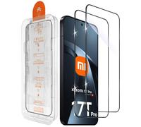 Aerku Screen Protector for Xiaomi Mi 17T Pro 5G for Tempered Glass, 9H Hardness Anti-Scratch Film, 0.33 mm Ultra Thin Screen Protector, Touch Sensitive, Bubble-Free, with Quick Installation, Pack of 2