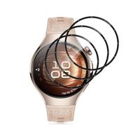 Aerku Tempered Glass Film for Huawei Watch 5 42 mm [3 Pieces], 0.33 mm Ultra Clear [9H Hardness Anti-Scratch] Glass Screen Protector Film