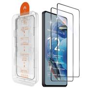 Aerku Tempered Glass for Xiaomi Redmi Note 12 Pro 5G, 2 Pieces Ultra HD Protection Screen, Automatic Dusting, Quick Installation, 9H Hardness Screen Protector, Anti-Scratch Tempered Glass