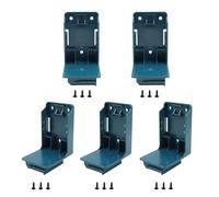 Aernair 2in1 Tool and Battery Holder Wall Mount Rack Dock Compatible with Makita 18v Battery and Cordless Power Tools(Plastic, 4Pack)