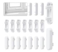 Aernajialin 30pcs Window Sill Cover, Upvc Window Sill End Caps Trickle Vents Covers For Upvc Windows,Weep Hole Covers Replacement Drainage Caps