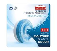 Aero 360° Portable Dehumidifiers for Home, Moisture Absorber & Odour Control, Auto Moisture Removal Aero 360 Refills Twin Pack With Perfectonish Thankyou sticker Packaging (Neutral)