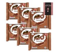Aero Bubbly Milk Chocolate Bar Bulk Multipack Bars of Chocolate 6 pack (4 x 27g) Good for Sharing Chocolate Bar Snacks Gift Treat Birthday Christmas Hamper