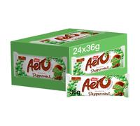 Aero Bubbly Peppermint Mint Chocolate Bar 36g (Pack of 24)