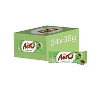 Aero Bubbly Peppermint Mint Chocolate Bars, 24 x 36 g