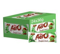 Aero Bubbly Peppermint Mint Chocolate Bars, 24 x 36 g