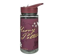 AERO Harry Potter Drinking Bottle for Children with Motif Plastic BPA Free Approximately 500 ml Capacity Integrated Straw Ideal for Nursery and School