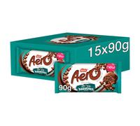 Aero Hazelnut Chocolate Sharing Bar 90g Bulk Buy (Pack of 15) Nutty Treat