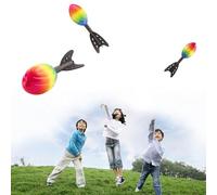 Aero Howler - Long Distance Throwing Toy with Aerodynamic Tail Design | Howler Sound Football for Outdoor Play and Early Education | Soft Safe Pu Material for Kids, Parties and Family Games