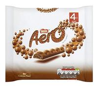 Aero Milk Bubbly Bar Multipack 4 x 27g - Pack of 6